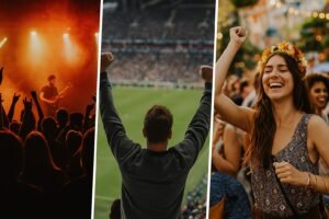 La felicidad en vivo: por qué necesitamos más conciertos, partidos y festivales en nuestras vidas